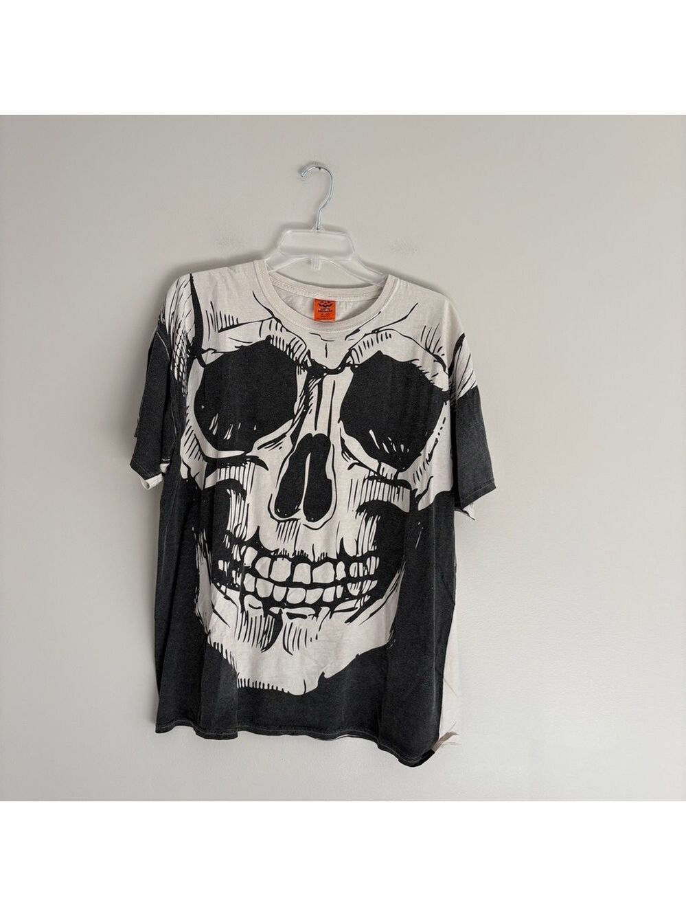Happy Halloween Skull Skeleton Spooky Graphic Tee
